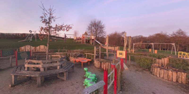 The playground at Temple Newsam