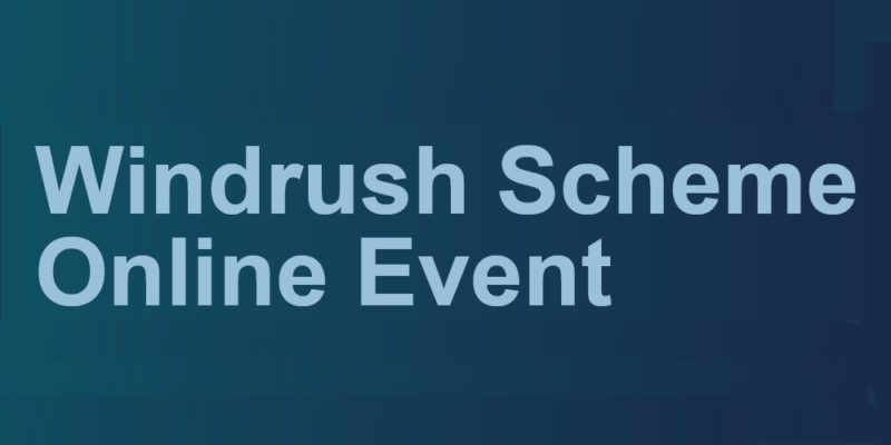 Windrush Scheme Online Event